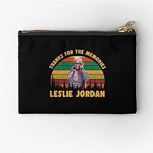 Thanks For The Memory - Leslie Jordan Zipper Pouch