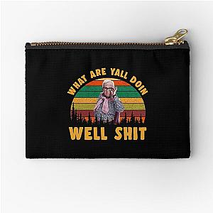 What Are You Doing Zipper Pouch