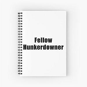 Fellow Hunkerdowner Leslie Jordan Spiral Notebook