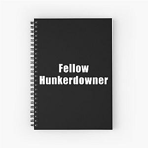 Fellow hunkerdowner leslie jordan Spiral Notebook
