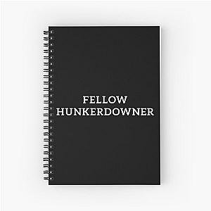 Fellow hunkerdowner leslie jordan Spiral Notebook