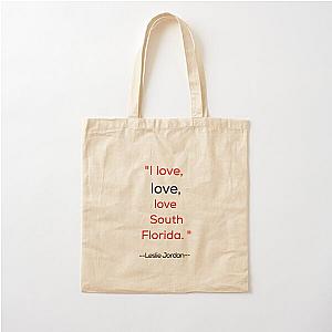 Leslie Jordan Cotton Tote Bag