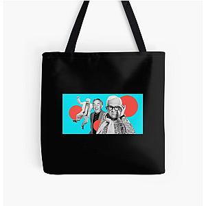 Leslie Jordan Well All Over Print Tote Bag