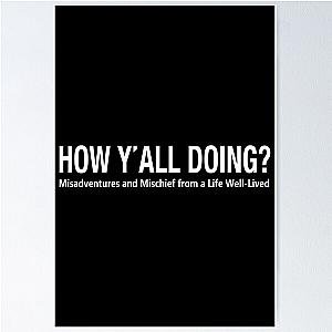 Leslie Jordan Merch How You Doing Poster