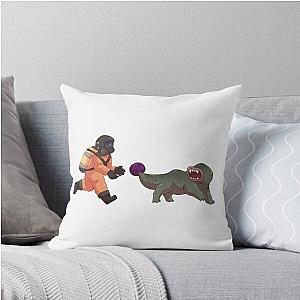 Lethal Run Throw Pillow