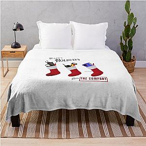 Lethal Company Holidays Throw Blanket