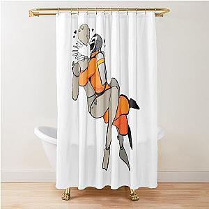 Lethal company shower curtain
