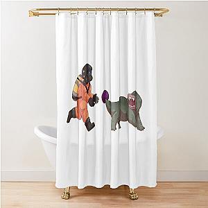 Lethal Company Shower Curtain