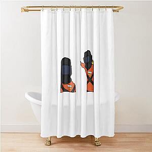 Lethal Funny Shower Curtain
