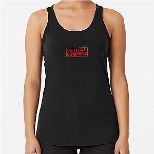 Lethal Company Game Logo Racerback Tank Top