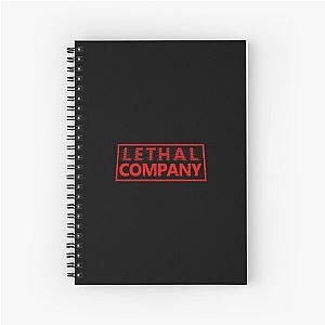 Lethal Company Game Logo Spiral Notebook