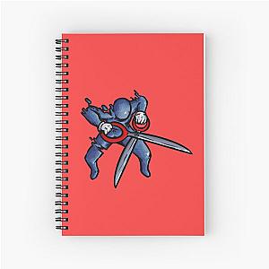 Lethal Barber Spiral Notebook