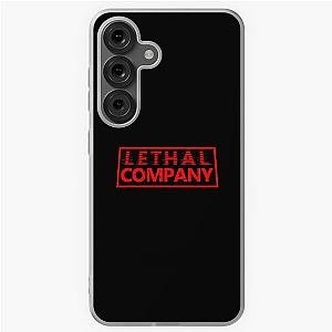 Lethal Company Game Logo Samsung Galaxy Soft Case