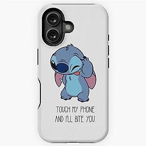 Here's the cleaned title:

Don't touch my iPhone Tough Case