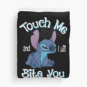 Stitch And Lilo Touch Me And I Will Bite You Duvet Cover