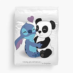 Stitch Panda Duvet Cover