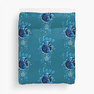 Stitch Ohana means family Duvet Cover
