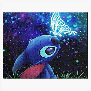Stitch Butterfly Starry Sky Jigsaw Puzzle
