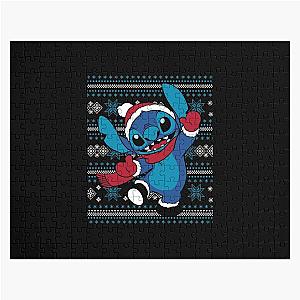 Stitch Happy Holiday Gift For Fans, Gift For Men And Women, Halloween, Thanksgiving, Christmas Jigsaw Puzzle