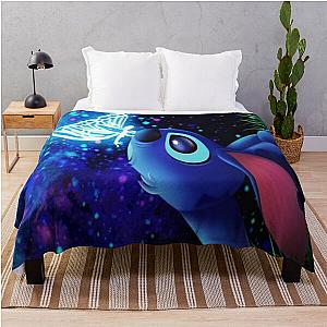 Stitch Butterfly Starry Throw Blanket