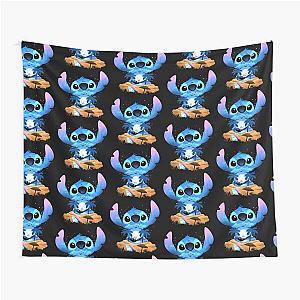 Adorable Stitch Dragon Ball Goku Tapestry