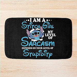 My Level of Sarcasm Bath Mat