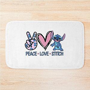 Peace Love Bath Mat
