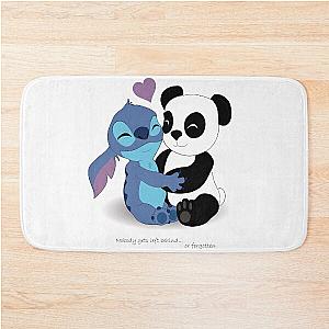 Stitch and Panda Bath Mat