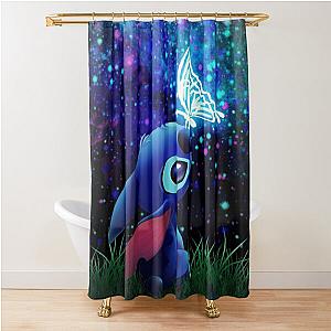 Butterfly Starry Shower Curtain