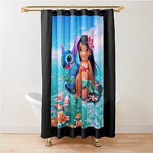Lilo and Stitch Shower Curtain