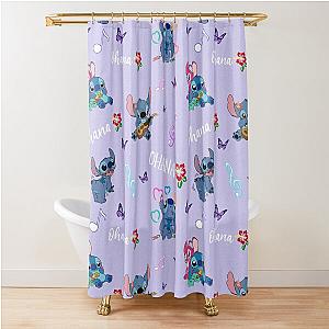 Stitch Ohana Shower Curtain