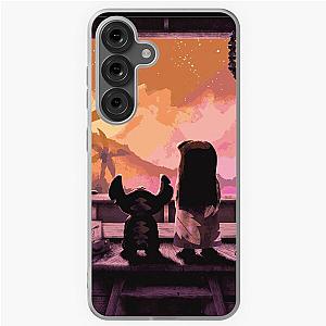 Lilo and Stitch Sunset Samsung Galaxy Case