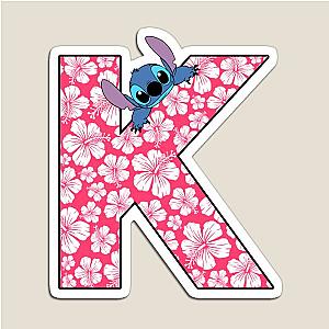 Lilo and Stitch Letter K Magnet