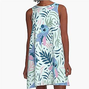Cute Stitch Seamless A-Line Dress