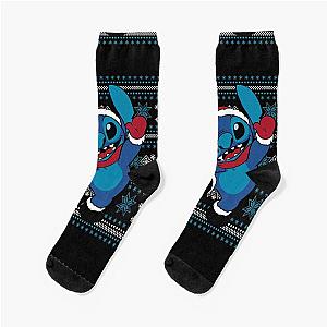 Stitch Happy Holiday Gift For Men And Women Everyday Socks