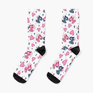 Lilo and Stitch Love Socks