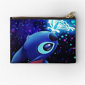 Stitch Butterfly Starry Sky Zipper Pouch