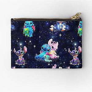 Stitch Galaxy Zipper Pouch