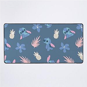 Blue desk mat