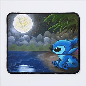 Stitch Under the Moon Mousepad