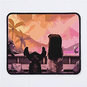 Lilo and Stitch Sunset Artwork Mouse Pad