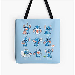 Stitch All Over Print Tote Bag