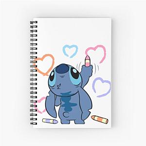 Stitch love Spiral Notebook