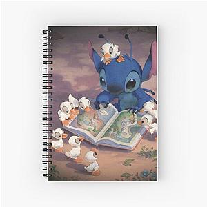 Cute Stitch Spiral Notebook