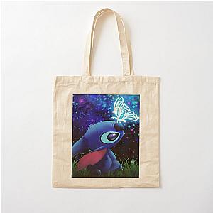 Stitch Butterfly Cotton Tote Bag
