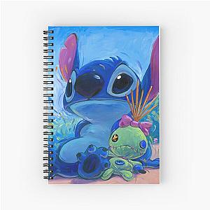 Stitch on Beach Spiral Notebook