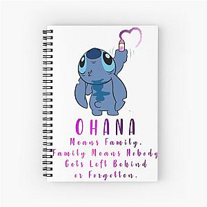 Lilo and Stitch Ohana Notebook