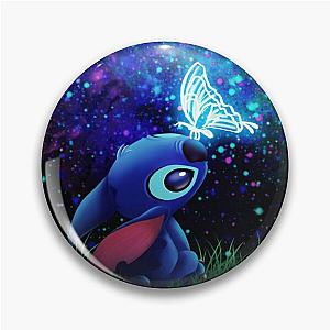 Stitch butterfly Starry sky Pin
