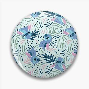 Cute Stitch Seamless Pattern Pin