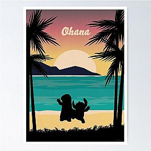 Lilo & Stitch Minimal Poster